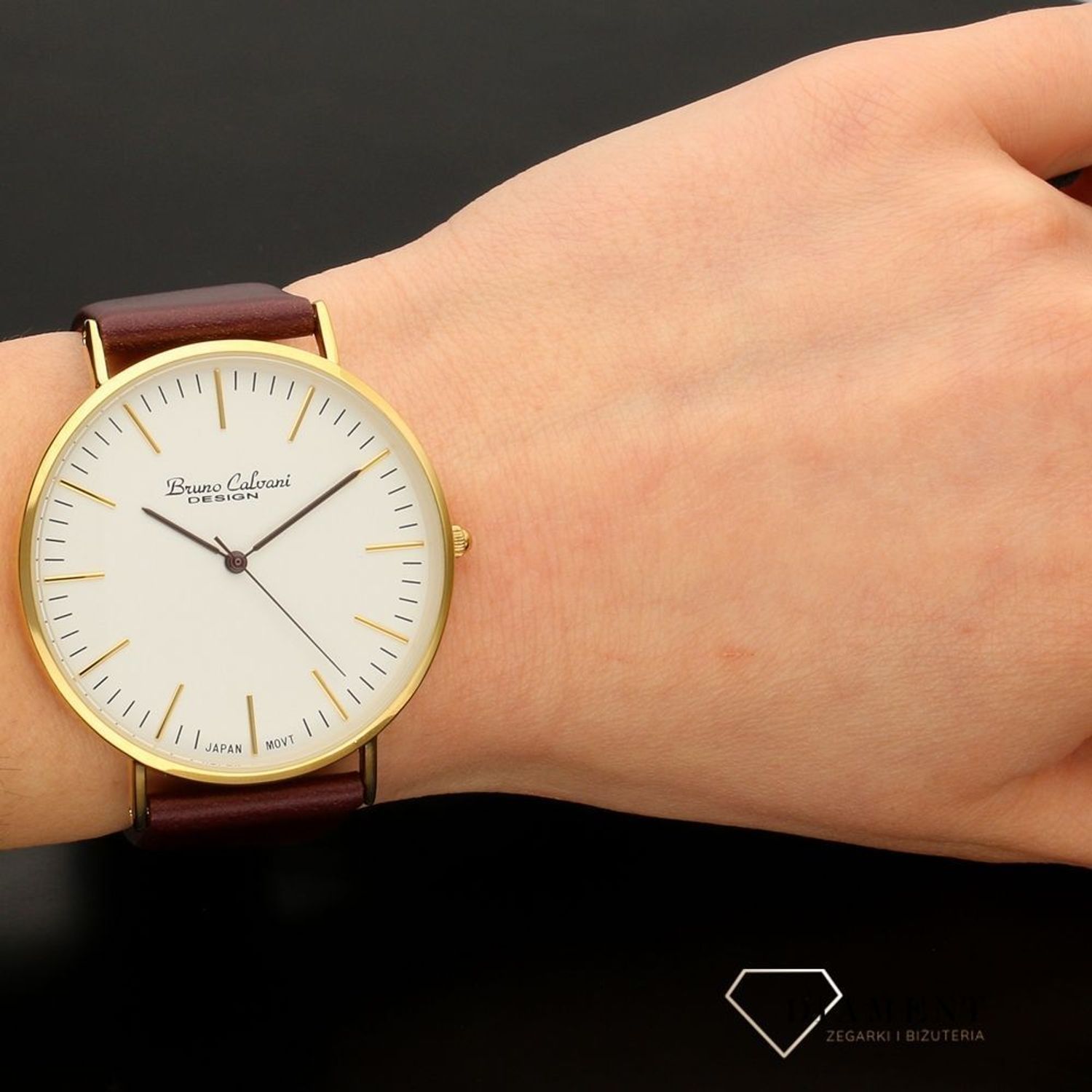 Zegarek męski Bruno Calvani BC90818 z bordowym paskiem (1).jpg